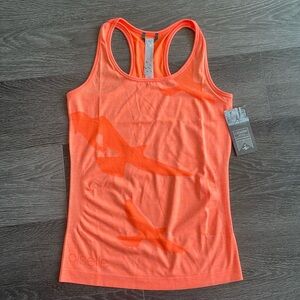 Oiselle Orange Flyte Tank Top